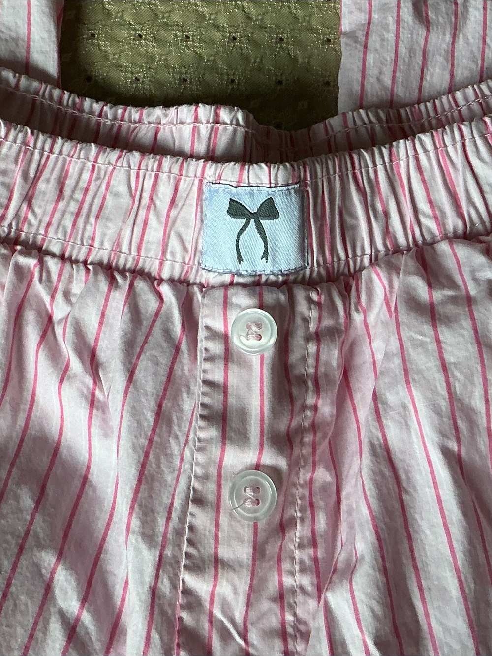 Happily Grey Striped Lounge Pants Sz M - Picture 3 of 9